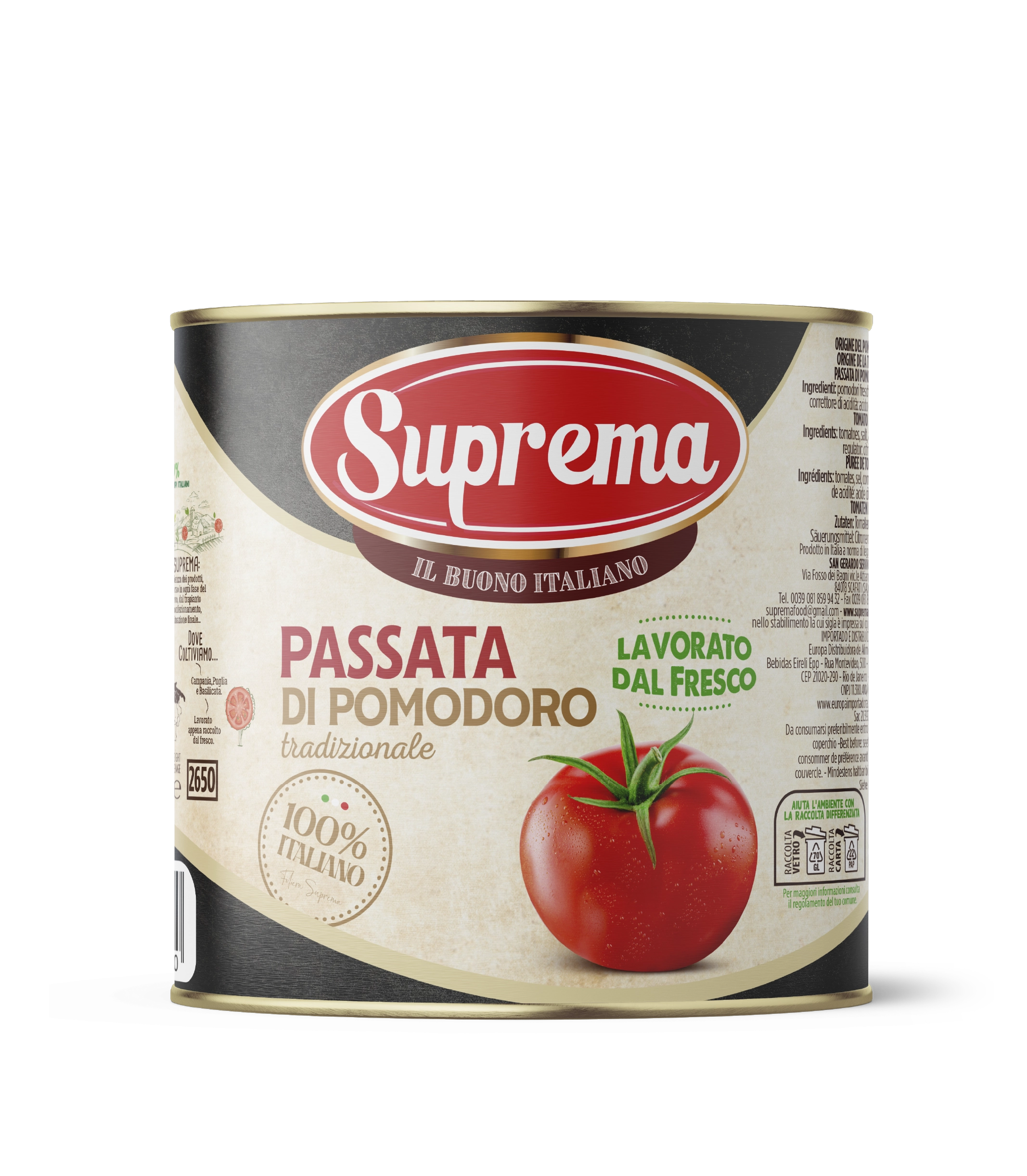 passata di pomodoro tradizionale